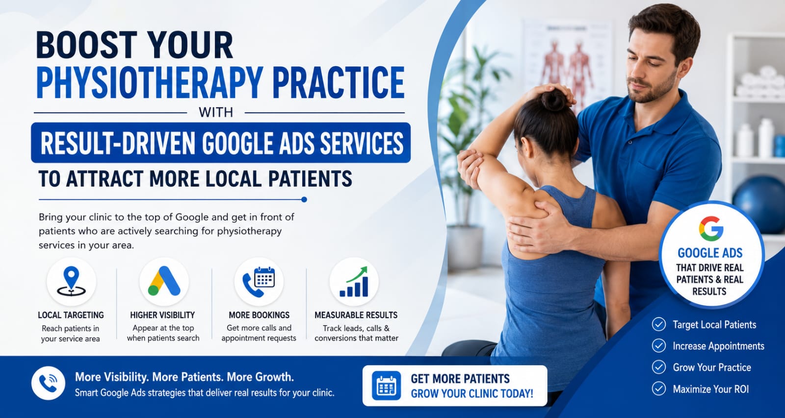Boost Your Physiotherapy Practice with Result-Driven Google Ads Services to Attract More Local Patients