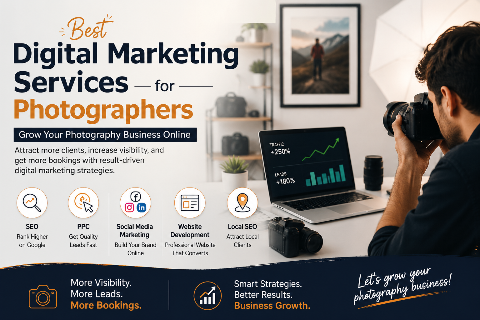 Best Digital Marketing Services for Photographers to Grow Your Photography Business